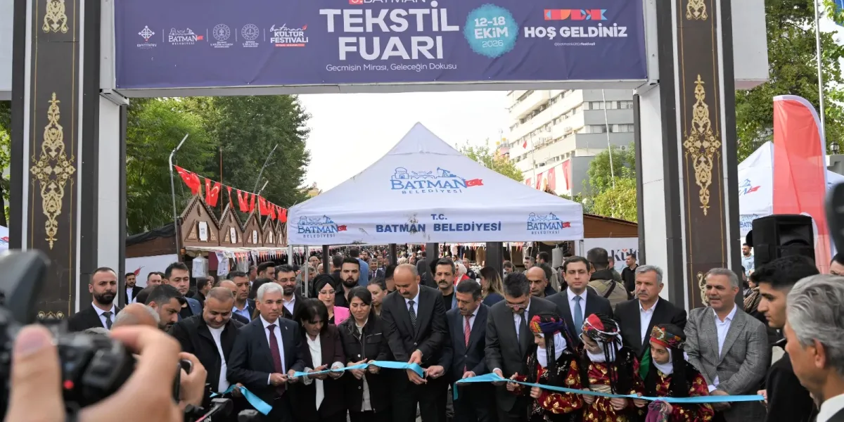 Batman 3. Tekstil Fuarı kapıları ziyaretçilere açıldı