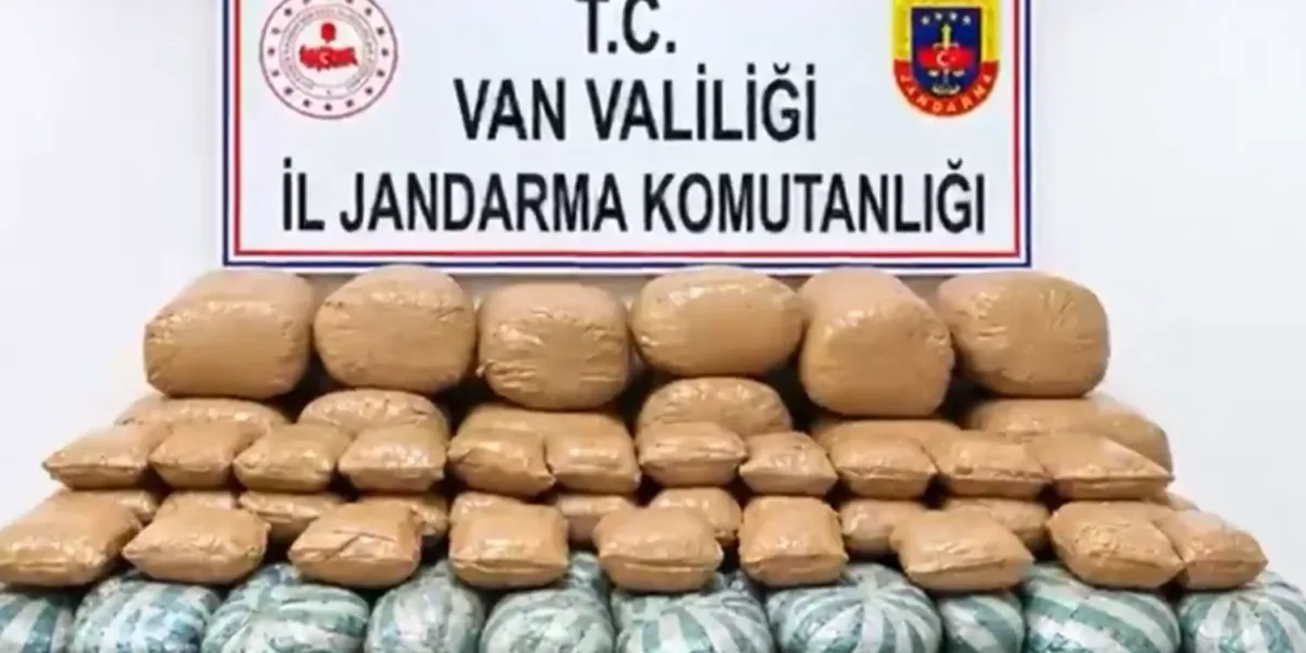 Van’da 517 kilogram uyuşturucu ele geçirildi