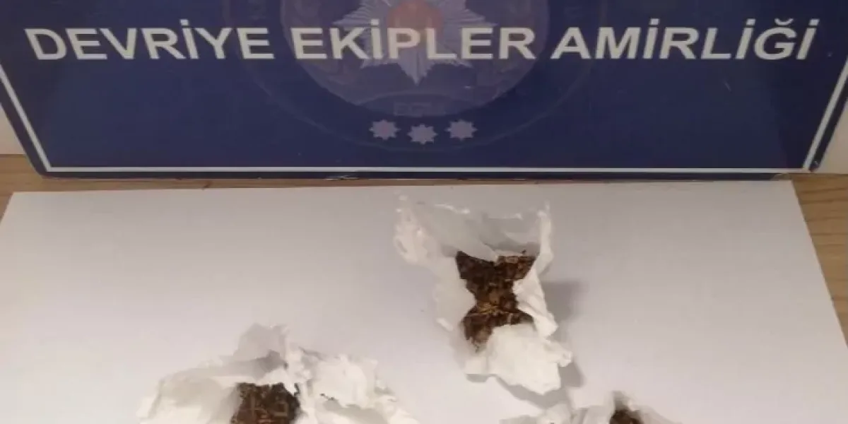 Keşan'da ticari takside uyuşturucu taşıdılar! 2 tutuklama