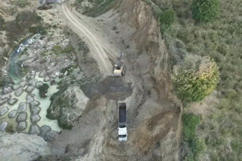 Düzce’de kaçak atık dökümüne suçüstü!