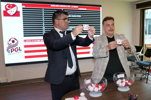 Profesyonelliğe Geçiş Ligi’nde fikstür çekildi! Sezon 17 Ekim’de başlıyor