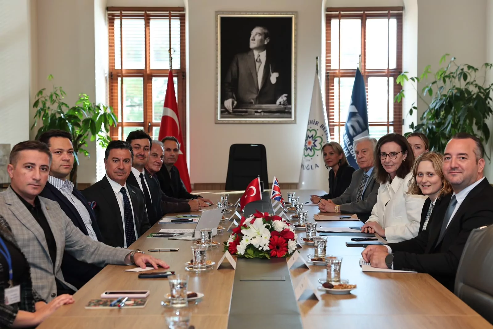 Başkan Aras, Birleşik Krallık Büyükelçisi Anderson’ı ağırladı